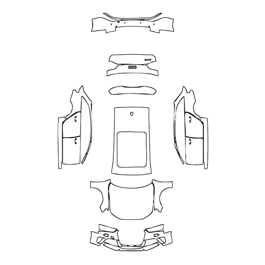 Pre-Cut PPF Audi A4 RS4 Avant 2014 - PPF-Kits