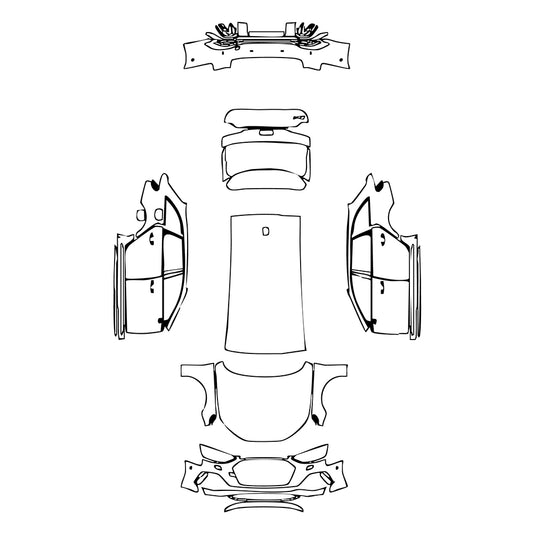 Pre-Cut PPF Audi A4 RS4 Avant 2023 - PPF-Kits