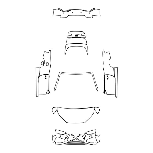 Pre-Cut PPF Audi A5 A5 Cabriolet S-line 2024 - PPF-Kits