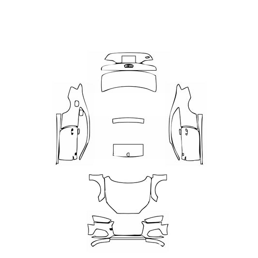 Pre-Cut PPF Audi A5 A5 Coupe Base 2019 - PPF-Kits