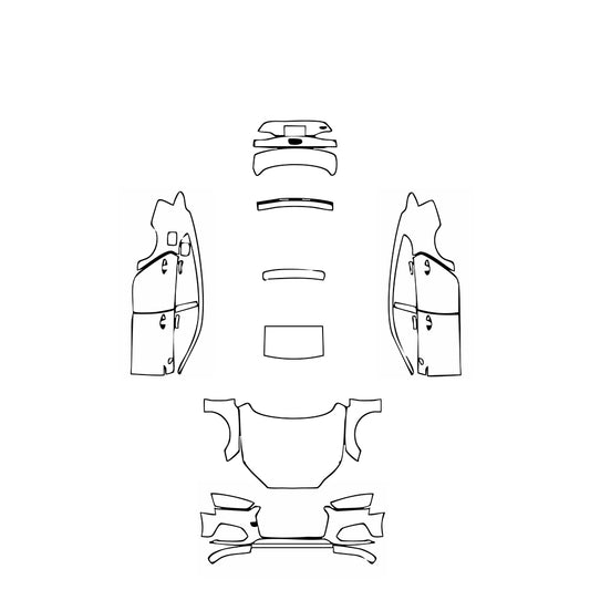 Pre-Cut PPF Audi A5 A5 Sportback Base 2018 - PPF-Kits