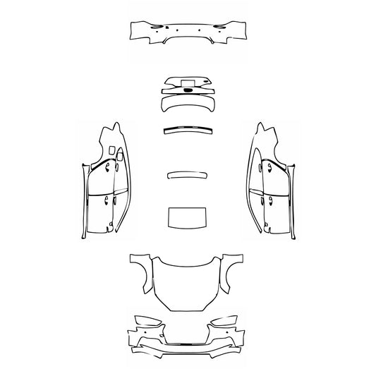 Pre-Cut PPF Audi A5 A5 Sportback S-line 2019 - PPF-Kits