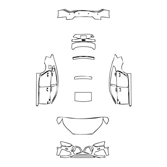 Pre-Cut PPF Audi A5 A5 Sportback S-line 2025 - PPF-Kits