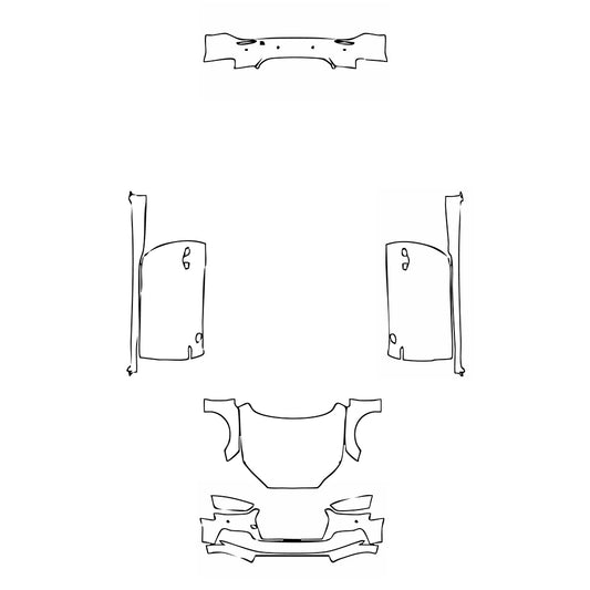 Pre-Cut PPF Audi A5 S5 Cabriolet 2019 - PPF-Kits