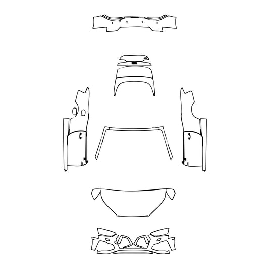 Pre-Cut PPF Audi A5 S5 Cabriolet 2020 - PPF-Kits