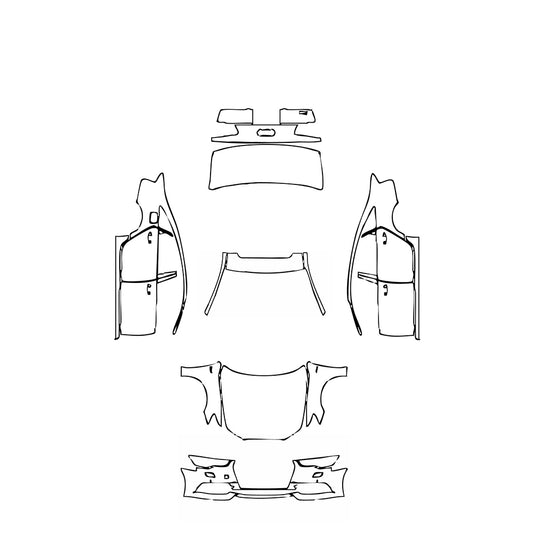 Pre-Cut PPF Audi A6 A6L S-line 2017 - PPF-Kits