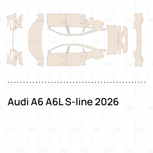 Pre-Cut PPF Audi A6 A6L S-line 2026