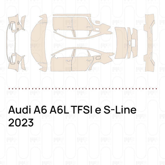 Pre-Cut PPF Audi A6 A6L TFSI e S-Line 2023