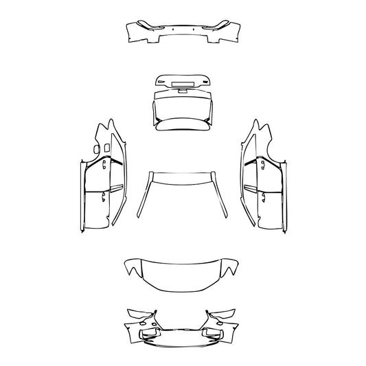 Pre-Cut PPF Audi A6 A6 Avant S-line 2021 - PPF-Kits