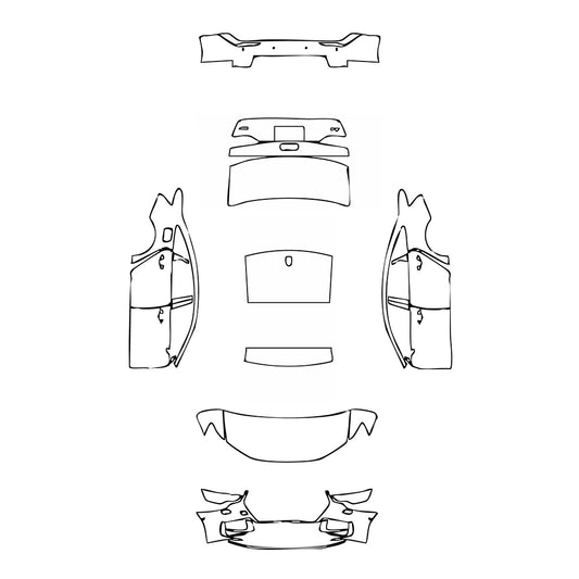 Pre-Cut PPF Audi A6 A6 S-line 2022 - PPF-Kits
