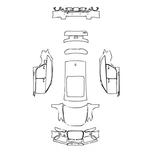 Pre-Cut PPF Audi A6 RS6 Avant 2018 - PPF-Kits