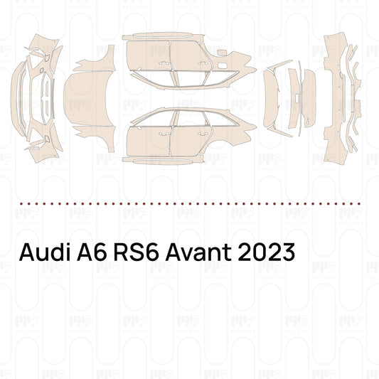 Pre-Cut PPF Audi A6 RS6 Avant 2023