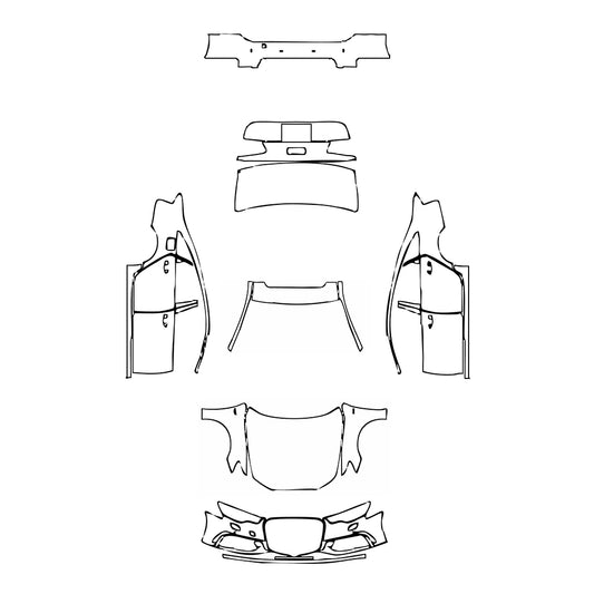 Pre-Cut PPF Audi A6 S6 2014 - PPF-Kits