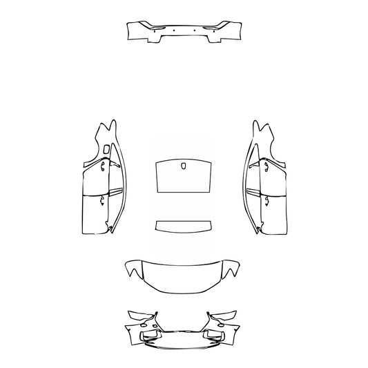 Pre-Cut PPF Audi A6 S6 2023 - PPF-Kits