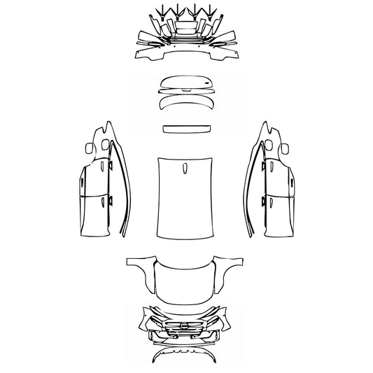 PPF precortado Audi A6 e-tron A6 Sportback e-tron S-Line 2025