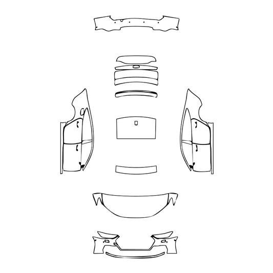 Pre-Cut PPF Audi A7 A7 Sportback S-line 2024 - PPF-Kits