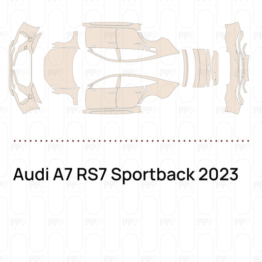 Pre-Cut PPF Audi A7 RS7 Sportback 2023