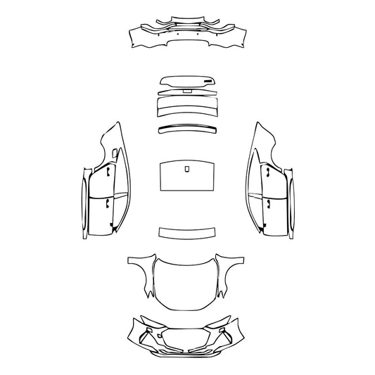 Pre-Cut PPF Audi A7 RS7 Sportback 2024 - PPF-Kits