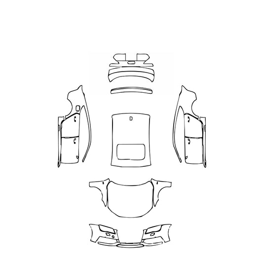 Pre-Cut PPF Audi A7 S7 Sportback 2014 - PPF-Kits