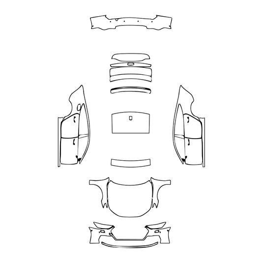Pre-Cut PPF Audi A7 S7 Sportback 2021 - PPF-Kits