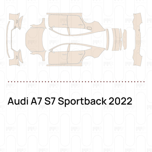 Pre-Cut PPF Audi A7 S7 Sportback 2022