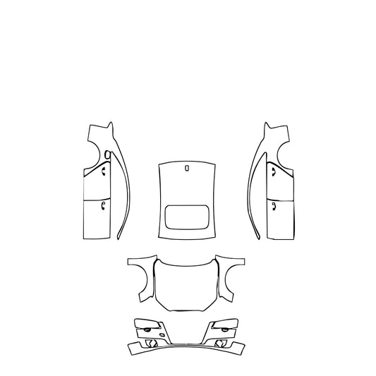 Pre-Cut PPF Audi A8 A8 (Standard Wheelbase) Base 2011 - PPF-Kits