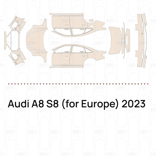 Pre-Cut PPF Audi A8 S8 (for Europe) 2023