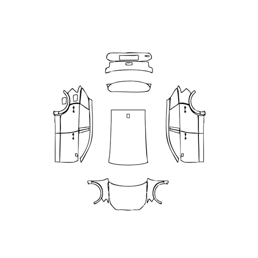 Pre-Cut PPF Audi Q2 Q2 Base 2023 - PPF-Kits