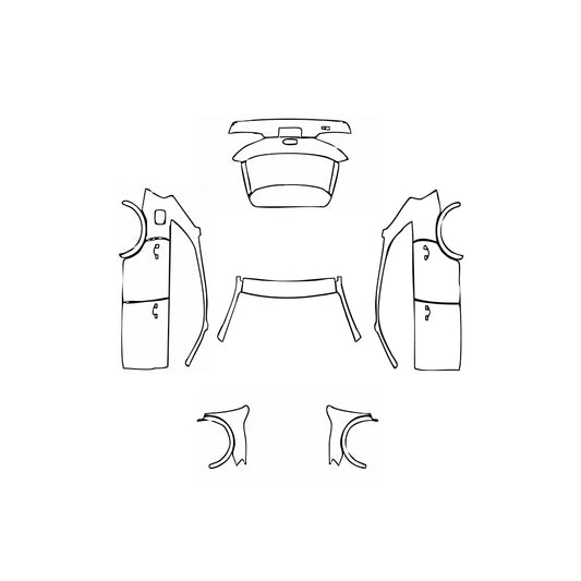 Pre-Cut PPF Audi Q3 SUV Base 2013 - PPF-Kits