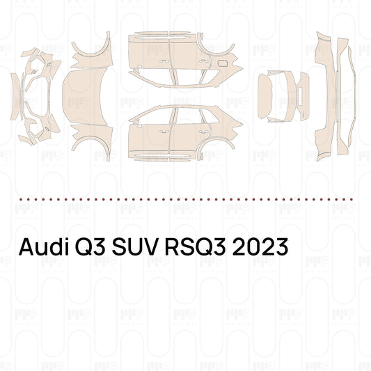 Pre-Cut PPF Audi Q3 SUV RSQ3 2023