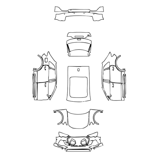 Pre-Cut PPF Audi Q3 SUV S-Line 2020 - PPF-Kits