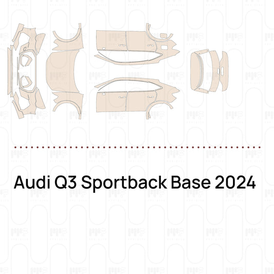 Pre-Cut PPF Audi Q3 Sportback Base 2024