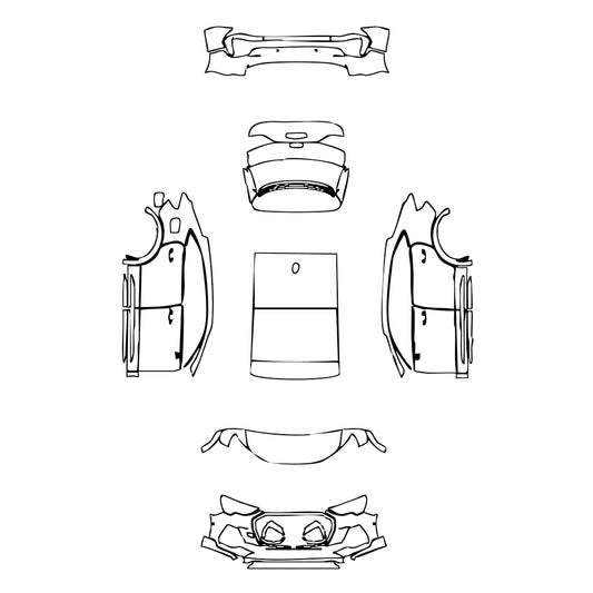 Pre-Cut PPF Audi Q3 Sportback S-line 2025 - PPF-Kits