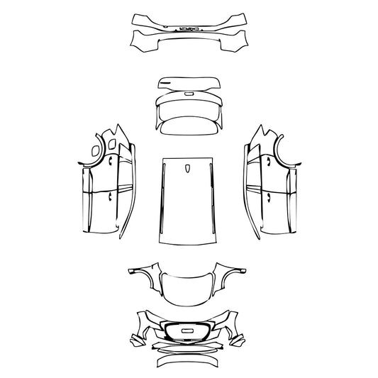 Pre-Cut PPF Audi Q4 e-tron SUV Edition 1 2022 - PPF-Kits