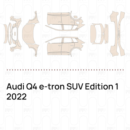 Pre-Cut PPF Audi Q4 e-tron SUV Edition 1 2022