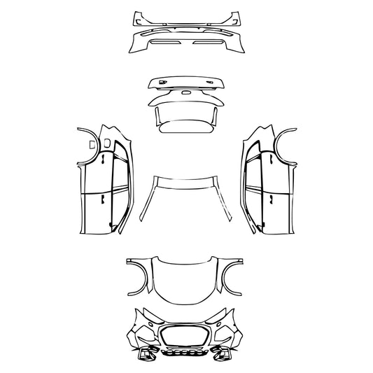 Pre-Cut PPF Audi Q5 Extended Wheelbase S-line 2025 - PPF-Kits