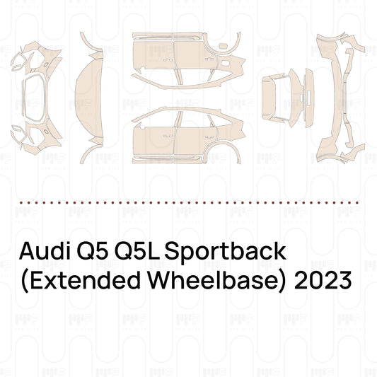 Pre-Cut PPF Audi Q5 Q5L Sportback (Extended Wheelbase) 2023