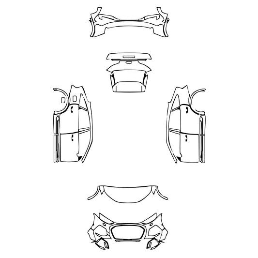 Pre-Cut PPF Audi Q5 Q5L Sportback (Extended Wheelbase) 2024 - PPF-Kits