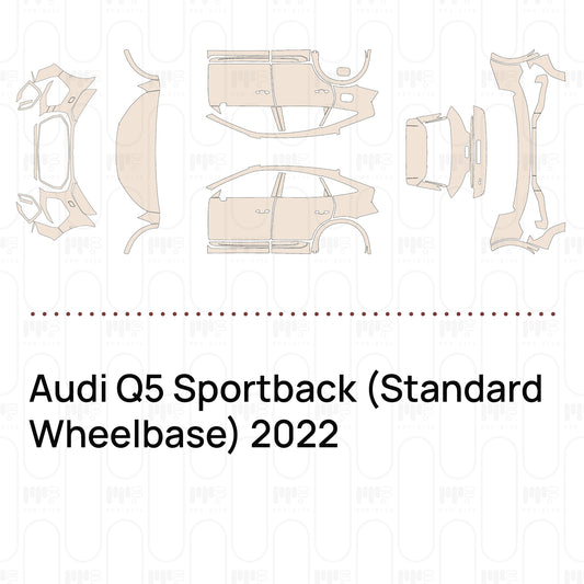 Pre-Cut PPF Audi Q5 Sportback (Standard Wheelbase) 2022