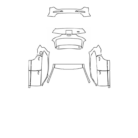 Pre-Cut PPF Audi Q5 Standard Wheelbase S-line 2014 - PPF-Kits