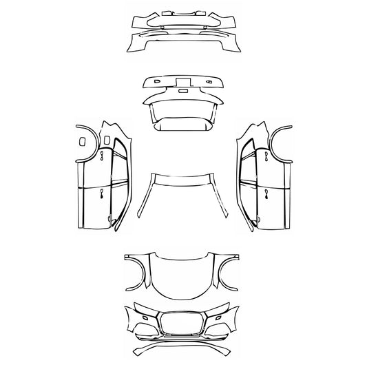 Pre-Cut PPF Audi Q5 Standard Wheelbase S-line 2018 - PPF-Kits