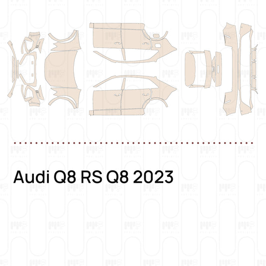 Pre-Cut PPF Audi Q8 RS Q8 2023