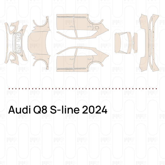 Pre-Cut PPF Audi Q8 S-line 2024