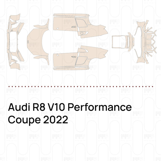 PPF precortado Audi R8 V10 Performance Coupe 2022
