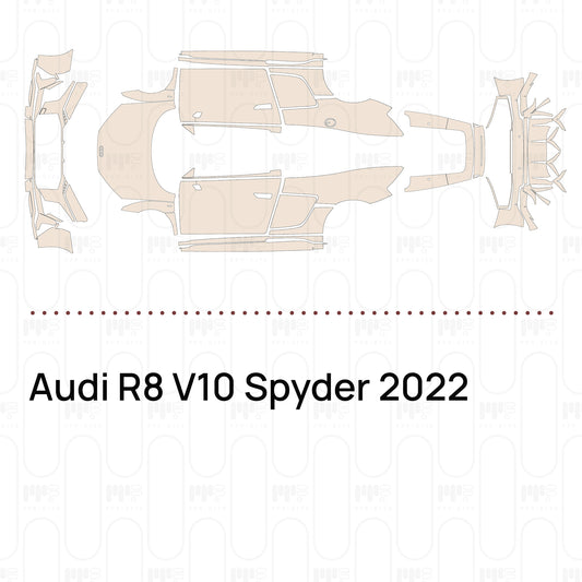PPF precortado Audi R8 V10 Spyder 2022