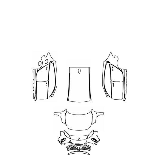PPF precortado BMW 1 Series 5-door Sports Hatch M135i 2025