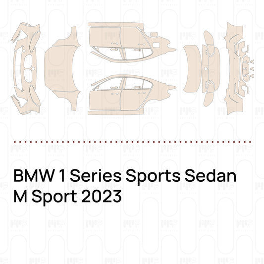 Pre-Cut PPF BMW 1 Series Sports Sedan M Sport 2023