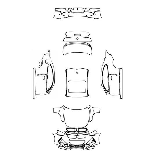 Pre-Cut PPF BMW 2 Series Coupe M Sport 2022 - PPF-Kits