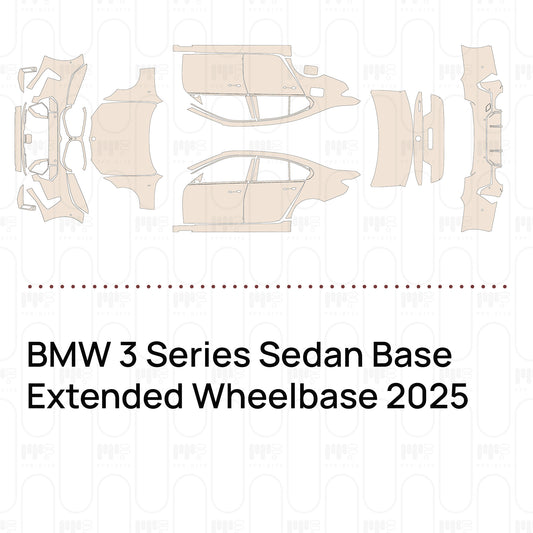 PPF precortado BMW 3 Series Sedan Base Extended Wheelbase 2025