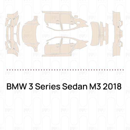 PPF precortado BMW 3 Series Sedan M3 2018